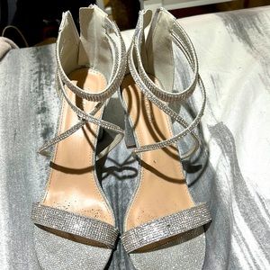 Silver heels